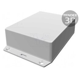 Carcasă Universală cu Lame de Fixare 94x121x38 mm | Electronic-mag.ro | Componente Electronice