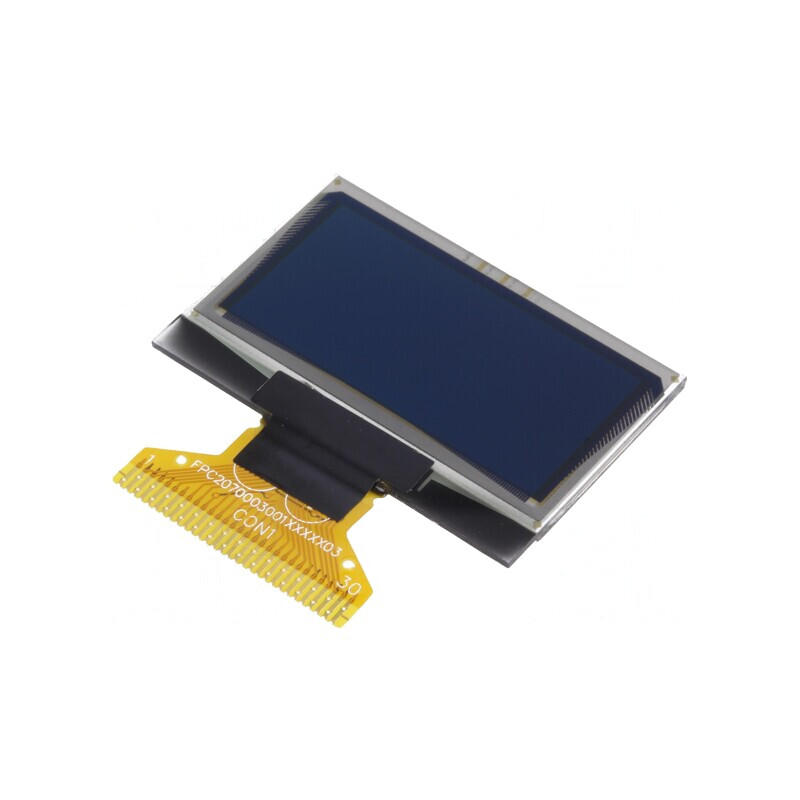 Display OLED Grafic 1.28" 128x64 Albastru | Electronic-mag.ro | Componente Electronice
