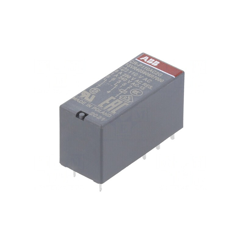 Releu Electromagnetic DPDT 110VAC 8A PCB | Electronic-mag.ro | Componente Electronice Releu Electromagnetic DPDT 110VAC 8A PCB | Electronic-mag.ro | Componente Electronice