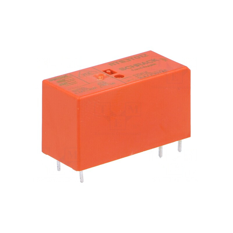 Releu Electromagnetic SPST-NO 12V 16A 250V THT | Electronic-mag.ro | Componente Electronice