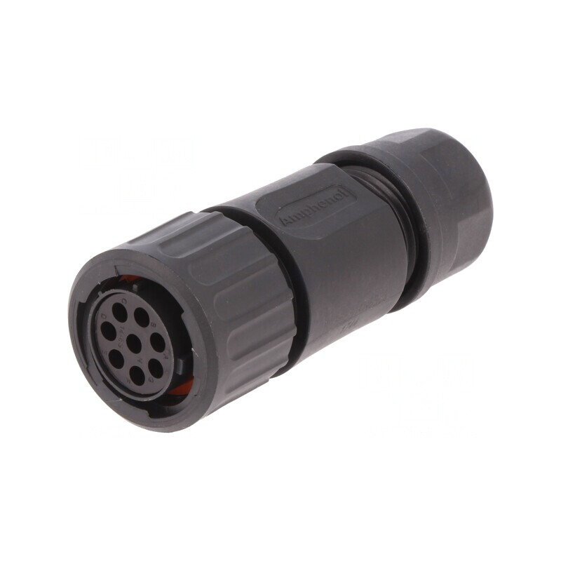 Conector Circular Mufă pe Cablu 8 Pin Mamă fără Contacte | Electronic-mag.ro | Componente Electronice