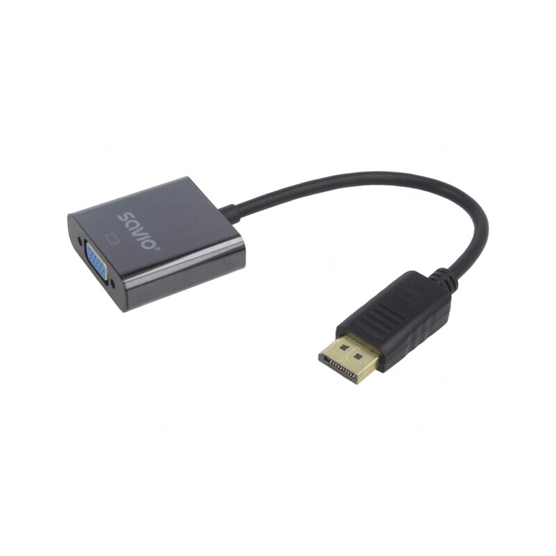 Convertor DisplayPort 1.1 0,2m Negru | Electronic-mag.ro | Componente Electronice