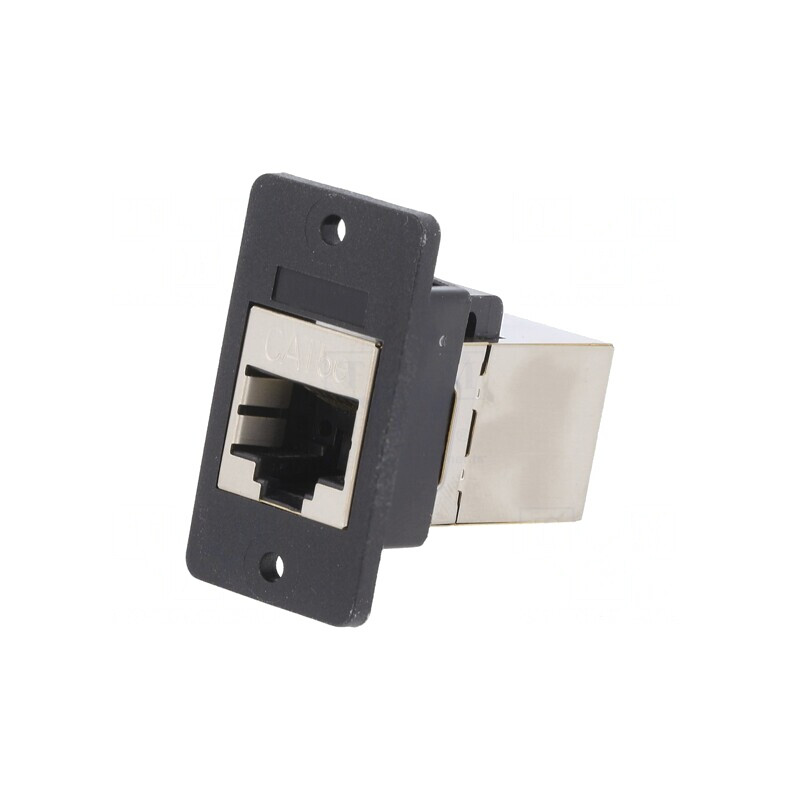 Adaptor SLIM Cat 5e Ecranat 8p8c Plastic 29mm | Electronic-mag.ro | Componente Electronice