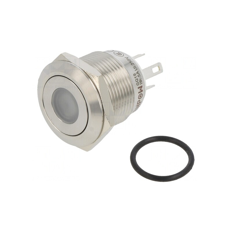 Comutator Anti-Vandalism SPST-NO 0,5A 220VAC 2A 36VDC | Electronic-mag.ro | Componente Electronice