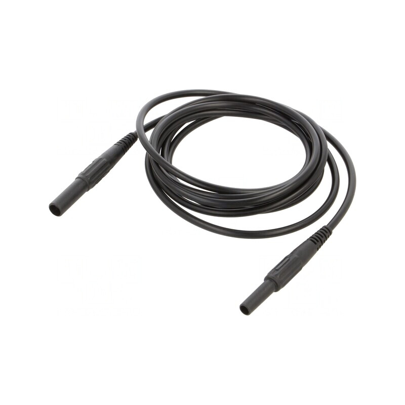 Cablu de măsurare 19A cu mufe banană 4mm | Electronic-mag.ro | Componente Electronice
