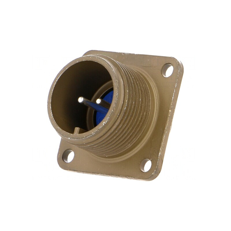 Conector circular 14S 97 aluminiu oliv | Electronic-mag.ro | Componente Electronice