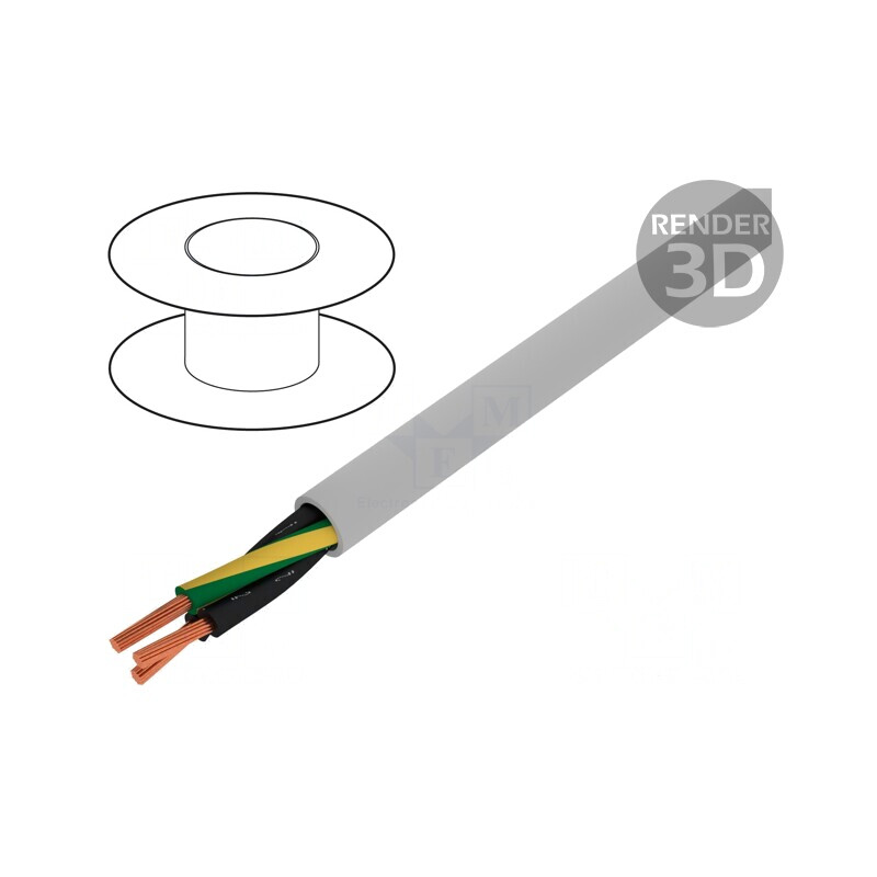 Cablu ÖLFLEX® CLASSIC 110 3G6mm2 Gri 300V/500V | Electronic-mag.ro | Componente Electronice