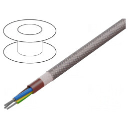 Cablu Silicon 3G1,5mm2 Maro-Roșu 60-180°C | Electronic-mag.ro | Componente Electronice