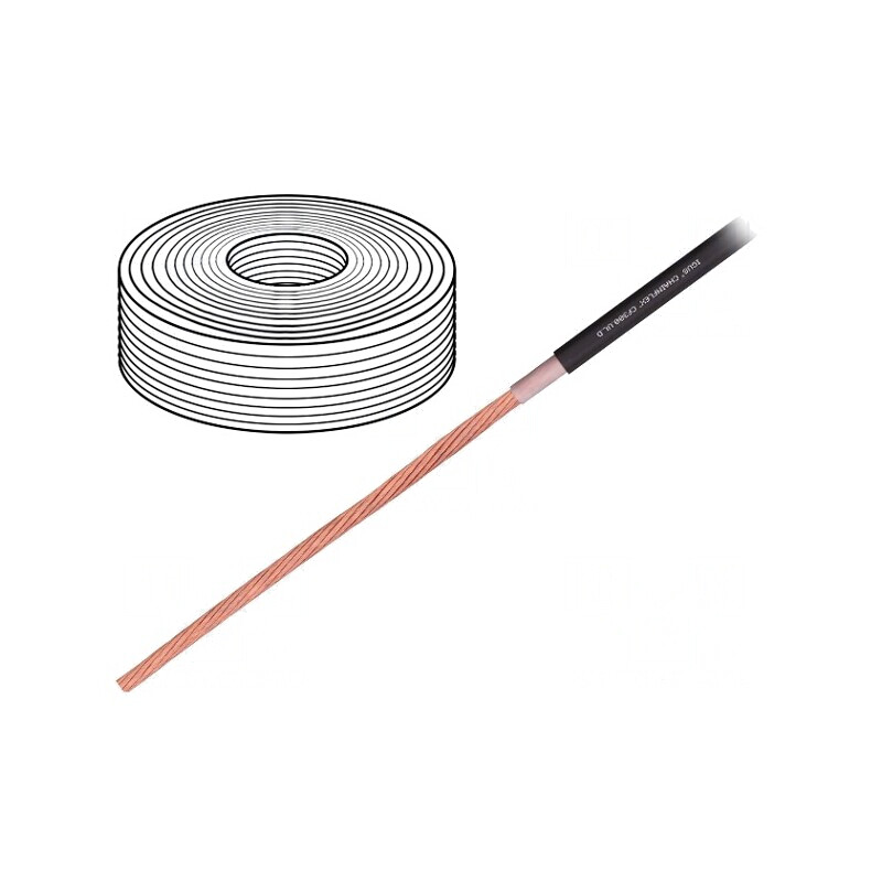 Cablu Chainflex CF300.UL.D 1x10mm2 Negru pentru Motor | Electronic-mag.ro | Componente Electronice