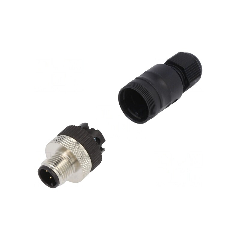 Mufă M12 4 PIN DeviceNet/CANopen IP67 | Electronic-mag.ro | Componente Electronice