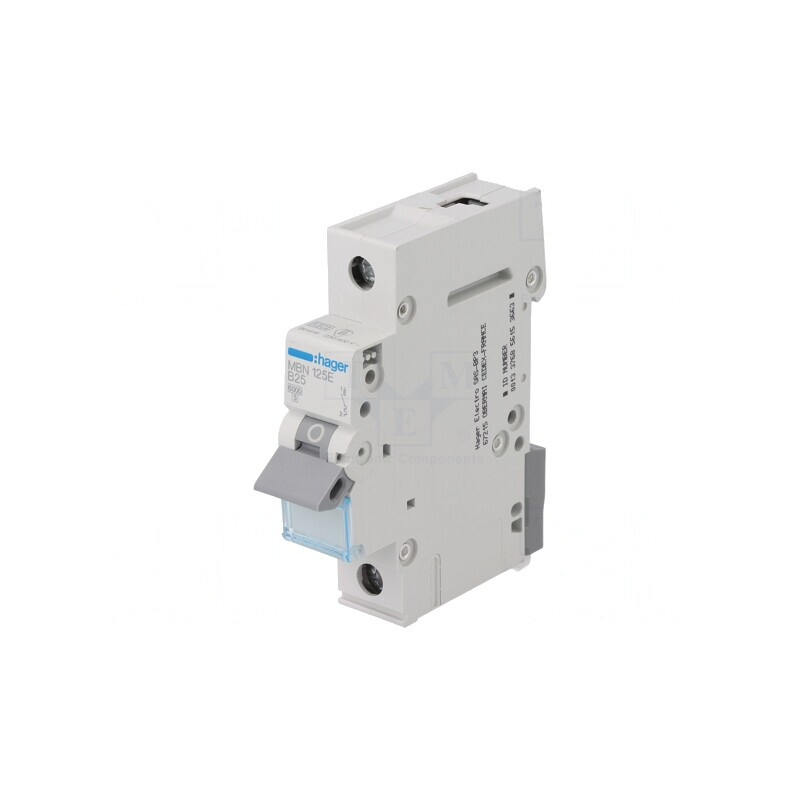 Întrerupător Supracurent 25A 6kA 1P 230/400V | Electronic-mag.ro | Componente Electronice