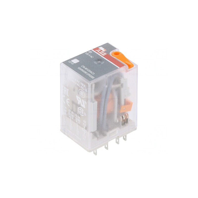 Releu Electromagnetic 3PDT 120VAC 10A | Electronic-mag.ro | Componente Electronice