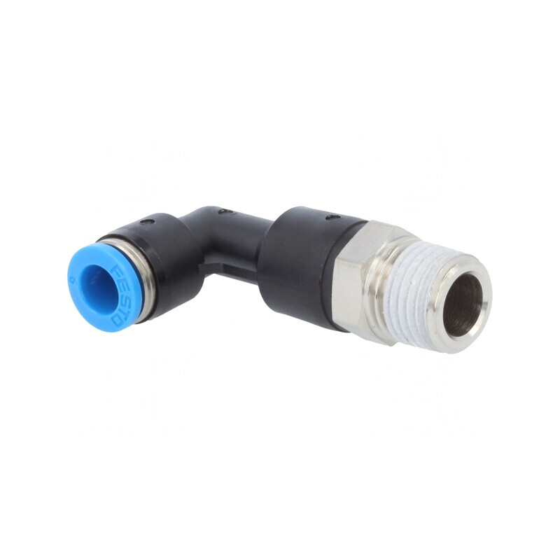 Racord push-in 90° 6mm 0,95-6bar | Electronic-mag.ro | Componente Electronice