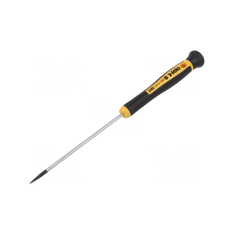 Şurubelniţă Precizie Plată 3,0x0,5mm 100mm | Electronic-mag.ro | Componente Electronice