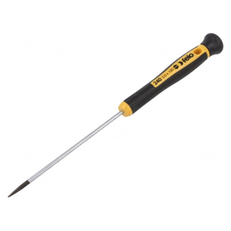 Şurubelniţă Precizie Plată 3,0x0,5mm 100mm | Electronic-mag.ro | Componente Electronice