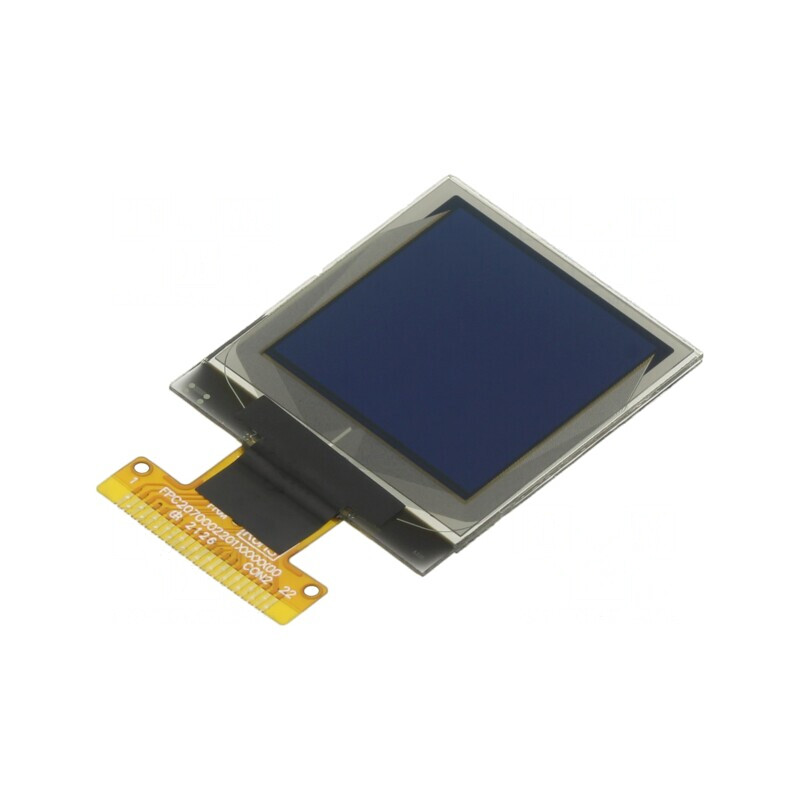 Display OLED Grafic 1.12" 128x128 Alb | Electronic-mag.ro | Componente Electronice
