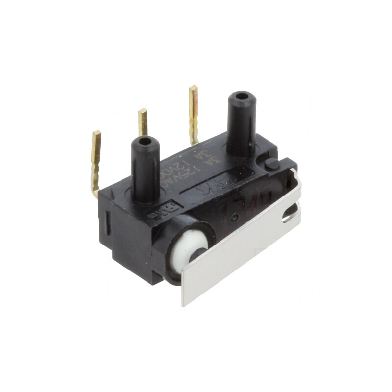 Microîntrerupător SNAP ACTION SPDT 3A 125V/12V | Electronic-mag.ro | Componente Electronice