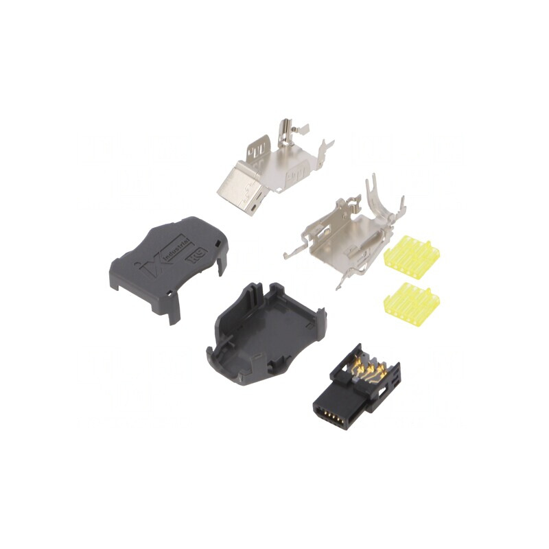 Conector IX Industrial Mufă Mamă 10 PIN Aurit | Electronic-mag.ro | Componente Electronice