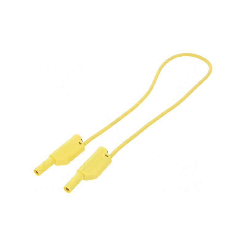Cablu de măsurare 16A mufă banană 4 mm ambele capete | Electronic-mag.ro | Componente Electronice