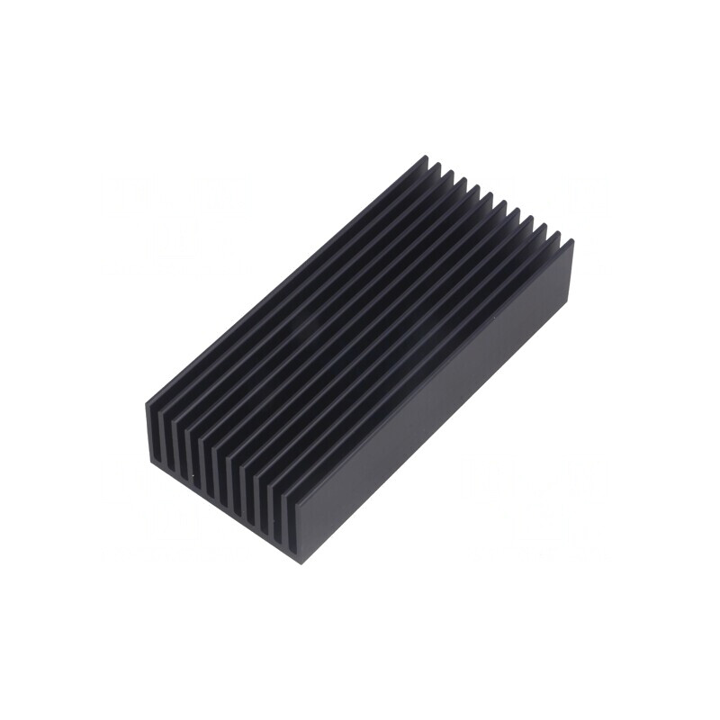 Radiator Extrudat cu Aripioare Negru 100mm 45mm 22mm | Electronic-mag.ro | Componente Electronice Radiator Extrudat cu Aripioare Negru 100mm 45mm 22mm | Electronic-mag.ro | Componente Electronice