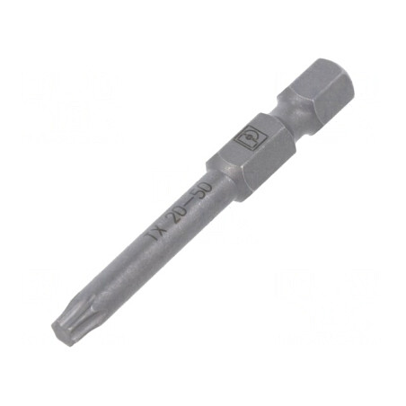 Capăt de şurubelniţă Torx TX20 50mm | Electronic-mag.ro | Componente Electronice