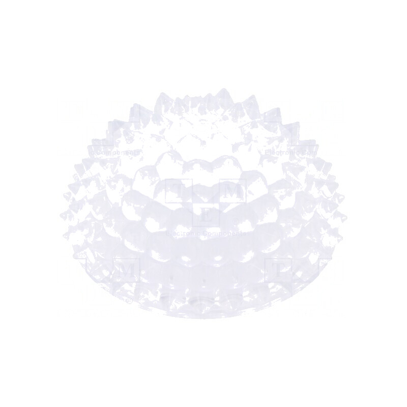 Lentilă LED Rotundă Transparentă cu Soclu | Electronic-mag.ro | Componente Electronice