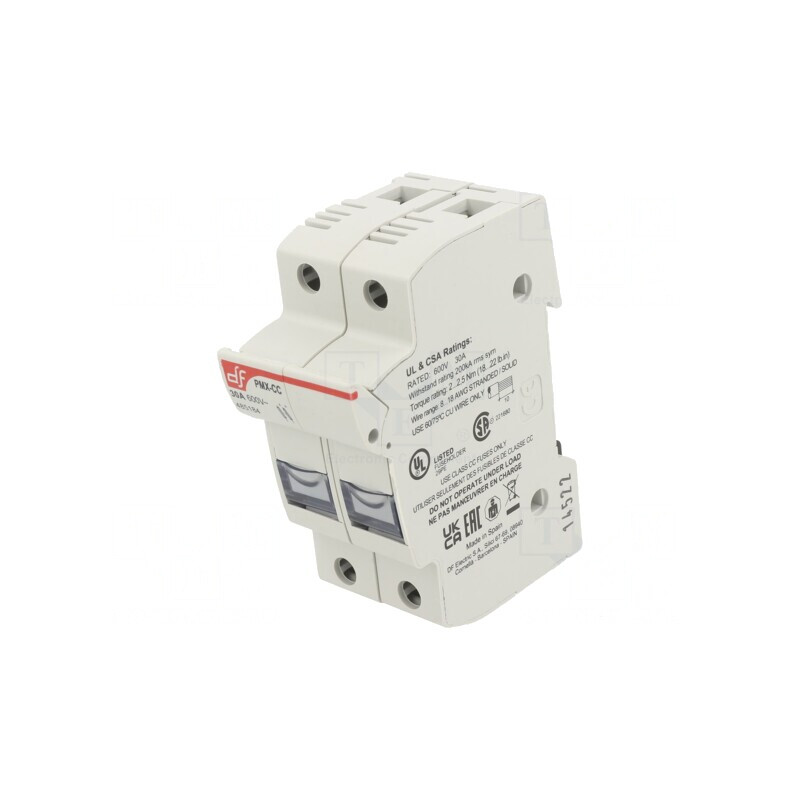 Clemă Siguranțe 30A IP20 pentru Șină DIN 600V | Electronic-mag.ro | Componente Electronice Clemă Siguranțe 30A IP20 pentru Șină DIN 600V | Electronic-mag.ro | Componente Electronice