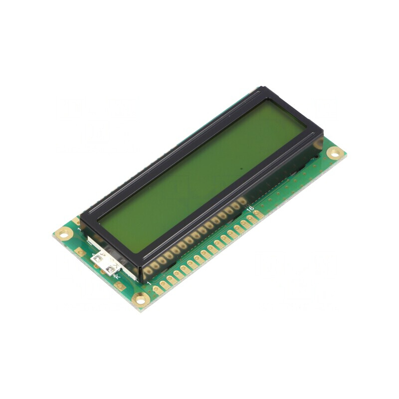 Afișaj LCD Alfanumeric 16x2 cu LED | Electronic-mag.ro | Componente Electronice