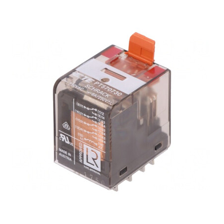 Releu Electromagnetic 4PDT 230VAC 6A | Electronic-mag.ro | Componente Electronice