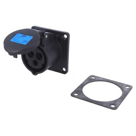 Soclu Mamă AC Trifazat 16A 230V IP54 | Electronic-mag.ro | Componente Electronice