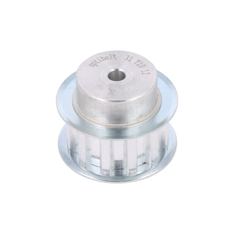 Roată Curea T10 Aluminiu 36.35mm 16mm | Electronic-mag.ro | Componente Electronice