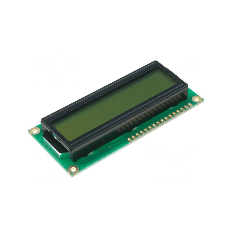 LCD Alfanumeric 16x2 Galben-Verde LED | Electronic-mag.ro | Componente Electronice LCD Alfanumeric 16x2 Galben-Verde LED | Electronic-mag.ro | Componente Electronice