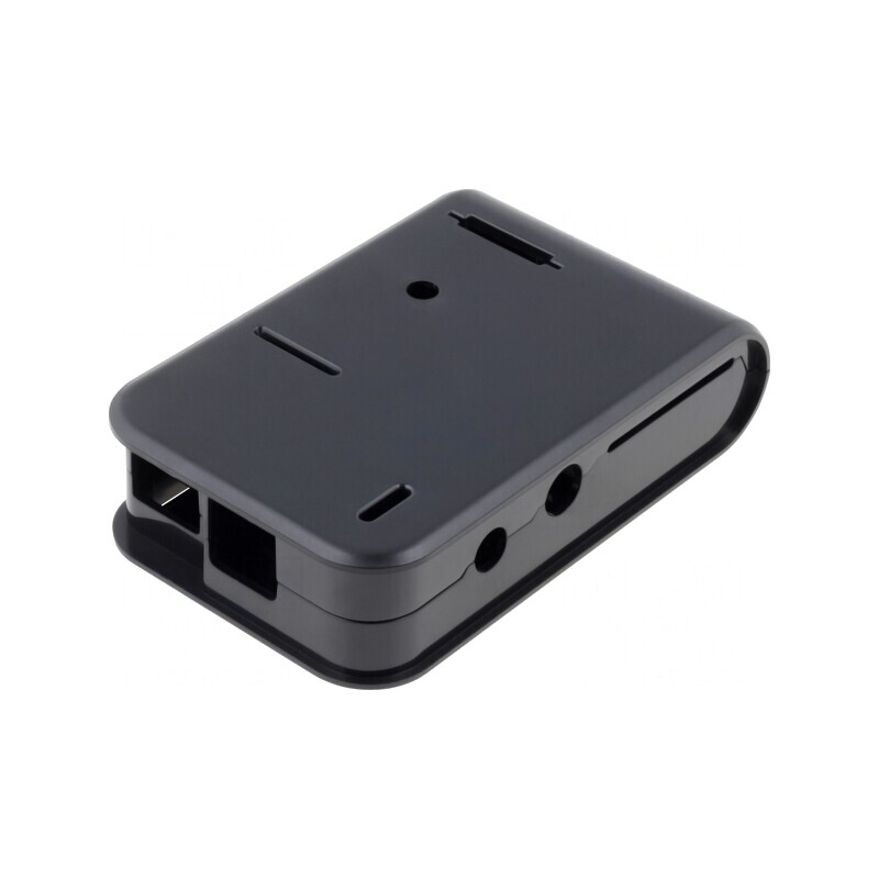 Carcasă neagră ABS pentru Raspberry Pi | Electronic-mag.ro | Componente Electronice Carcasă neagră ABS pentru Raspberry Pi | Electronic-mag.ro | Componente Electronice