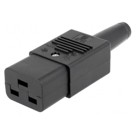 Conector Alimentare AC Mufă Mamă 16A 250V Drept | Electronic-mag.ro | Componente Electronice