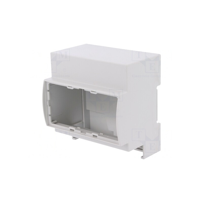 Carcasă pentru șină DIN gri 90x87.8x62mm 5 module | Electronic-mag.ro | Componente Electronice Carcasă pentru șină DIN gri 90x87.8x62mm 5 module | Electronic-mag.ro | Componente Electronice