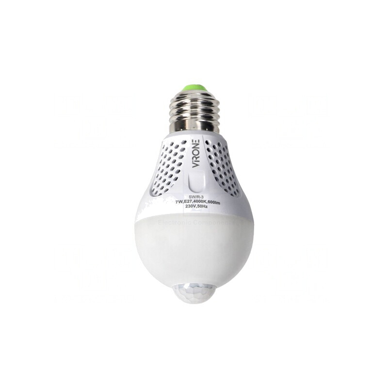 Lampă LED E27 7W 4000K 1480lm | Electronic-mag.ro | Componente Electronice