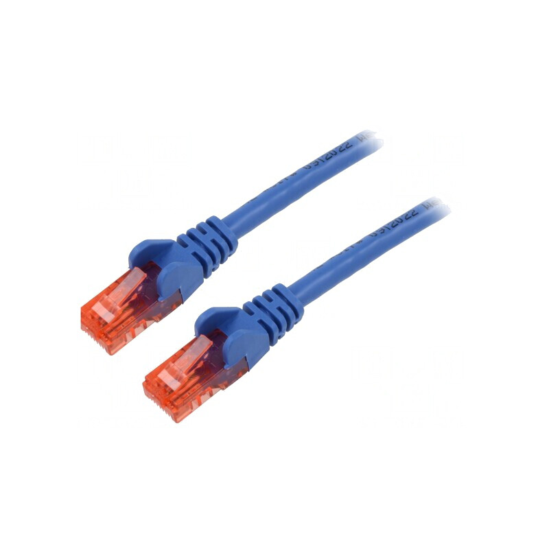 Patch Cord Ethernet UTP Cat6 Albastru 15m | Electronic-mag.ro | Componente Electronice