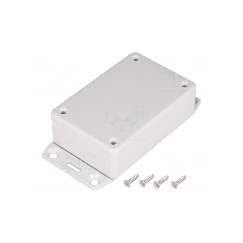 Carcasă universală ABS gri IP54 56x85x27mm | Electronic-mag.ro | Componente Electronice