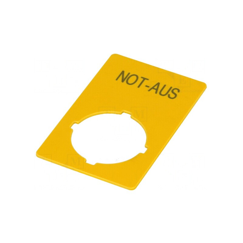 Tăbliţă Descriptivă Galbenă 22mm RMQ-Titan | Electronic-mag.ro | Componente Electronice Tăbliţă Descriptivă Galbenă 22mm RMQ-Titan | Electronic-mag.ro | Componente Electronice