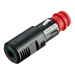 Mufă Brichetă Auto cu Șurub 12-24V 8A | Electronic-mag.ro | Componente Electronice