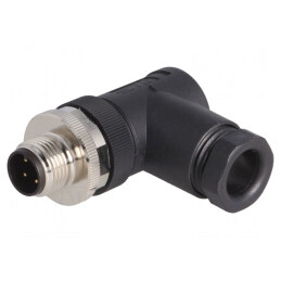 Mufă M12 4 PIN DeviceNet CANopen IP67 pe cablu | Electronic-mag.ro | Componente Electronice