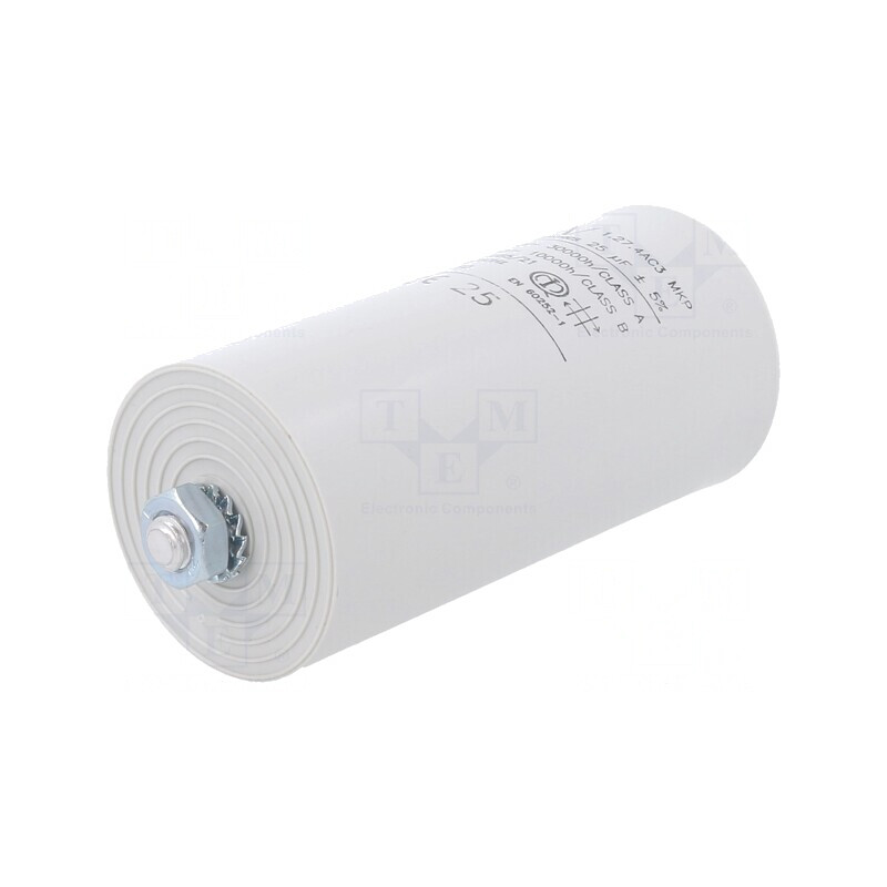 Condensator Motor 25uF 470VAC ±5% | Electronic-mag.ro | Componente Electronice
