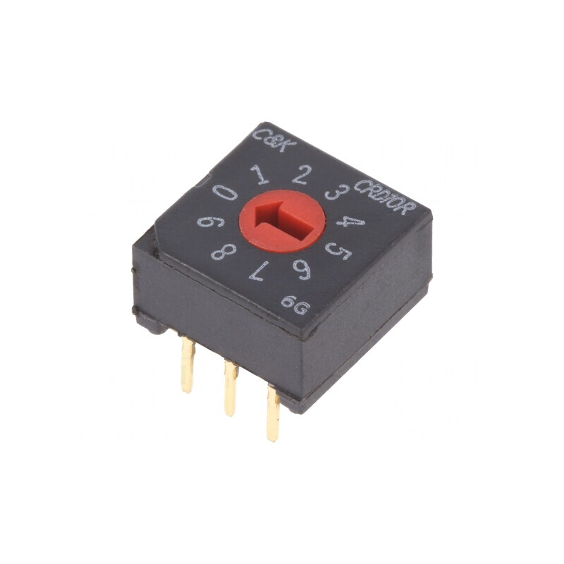 Întrerupător codificare DEC/BCD 10 poziții 2,54mm | Electronic-mag.ro | Componente Electronice Întrerupător codificare DEC/BCD 10 poziții 2,54mm | Electronic-mag.ro | Componente Electronice