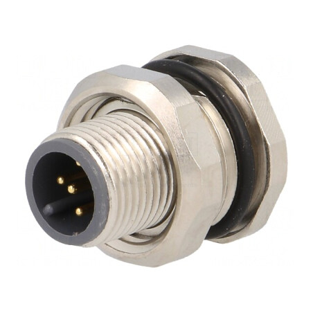 Soclu M12 5-Pin Tată DeviceNet/CANopen Lipire | Electronic-mag.ro | Componente Electronice