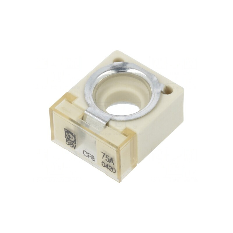 Siguranță Auto Ceramică 75A 58VDC | Electronic-mag.ro | Componente Electronice