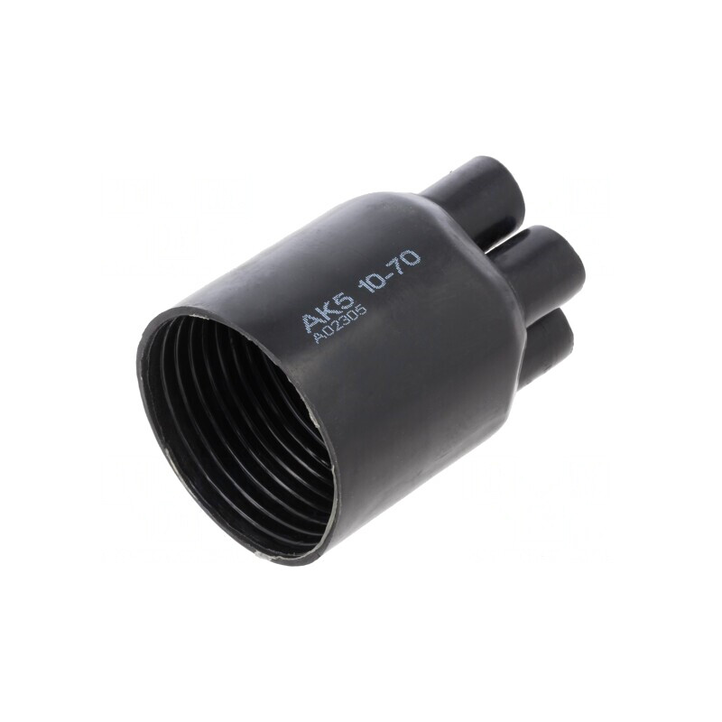 Capac Termocontractibil Negru pentru Cabluri | Electronic-mag.ro | Componente Electronice