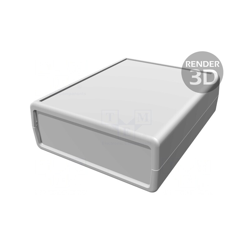 Carcasă ABS Gri cu Panou 77x95x30mm | Electronic-mag.ro | Componente Electronice