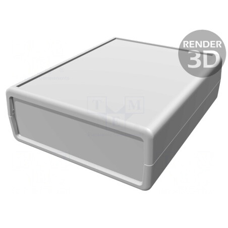 Carcasă ABS Gri cu Panou 77x95x30mm | Electronic-mag.ro | Componente Electronice