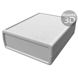 Carcasă ABS cu panou 1593X 77x95x30mm | Electronic-mag.ro | Componente Electronice