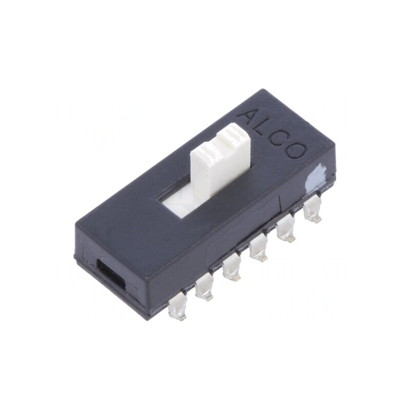 Comutator glisant 4PDT 0.3A/115VAC ON-ON SMT | Electronic-mag.ro | Componente Electronice
